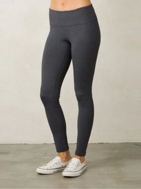 Prana Gray High-Rise Active Leggings